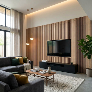 Интерьер с панелями Hollandia 4